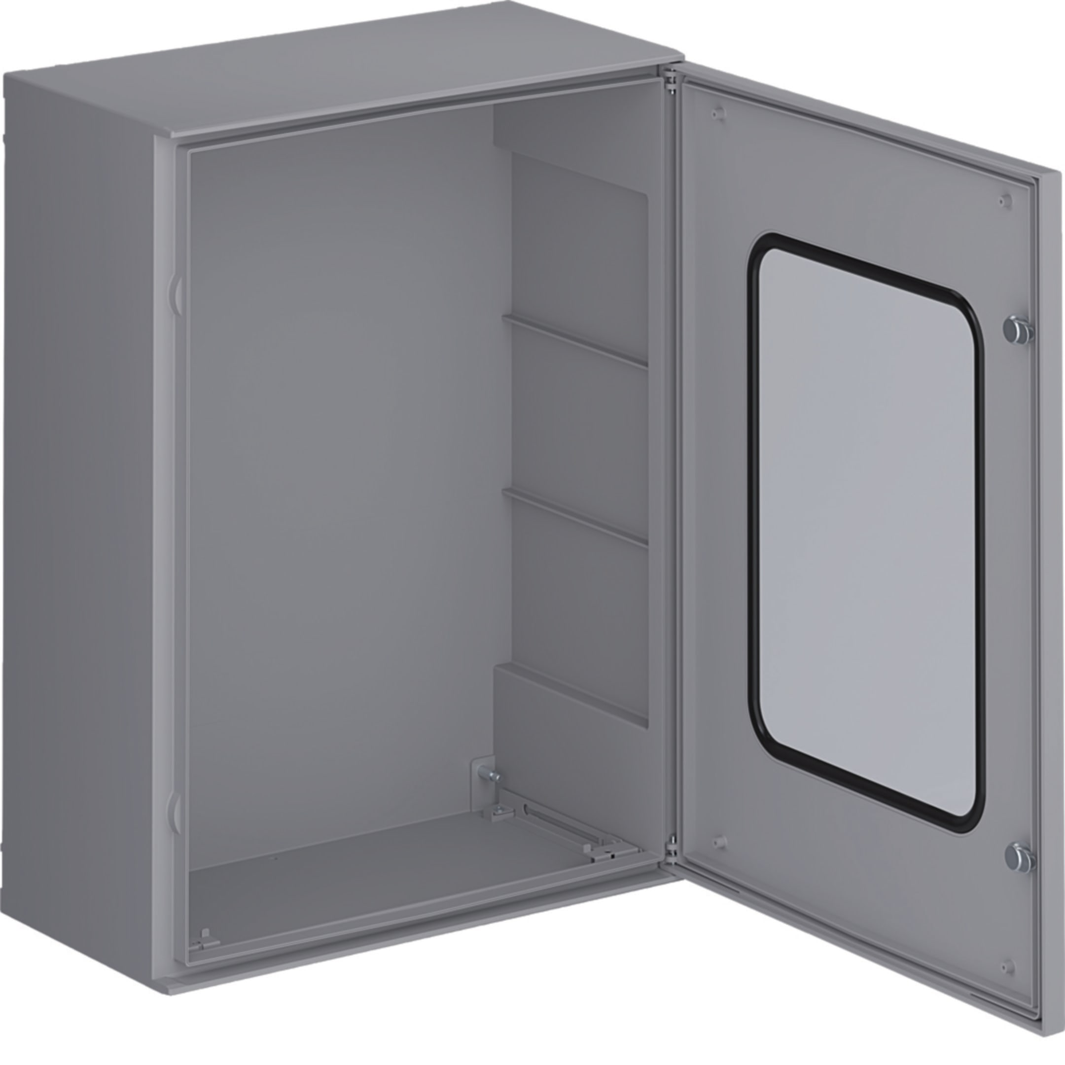 HAGER BOCCHIOTTI - Quadro in poliestere a parete con porta trasparente H800 L600 P300 orion plus