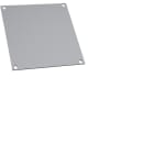 HAGER BOCCHIOTTI - Piastra di fondo materiale isolante H350 L300 orion plus lamiera