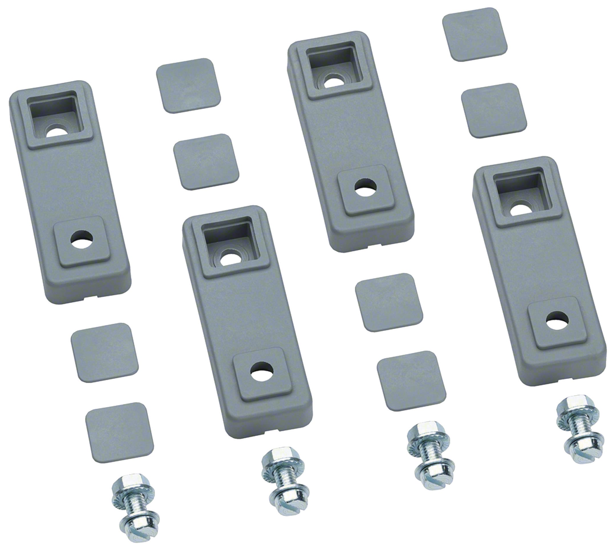 HAGER BOCCHIOTTI - Kit di 4 staffe in materiale isolante per fissaggio a parete orion plus