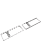 HAGER BOCCHIOTTI - Kit base / testata L1000 P400 quadro evo