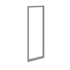 HAGER BOCCHIOTTI - Cornice di finitura IP30 RAL7042 H2100 L700-1000 quadro evo