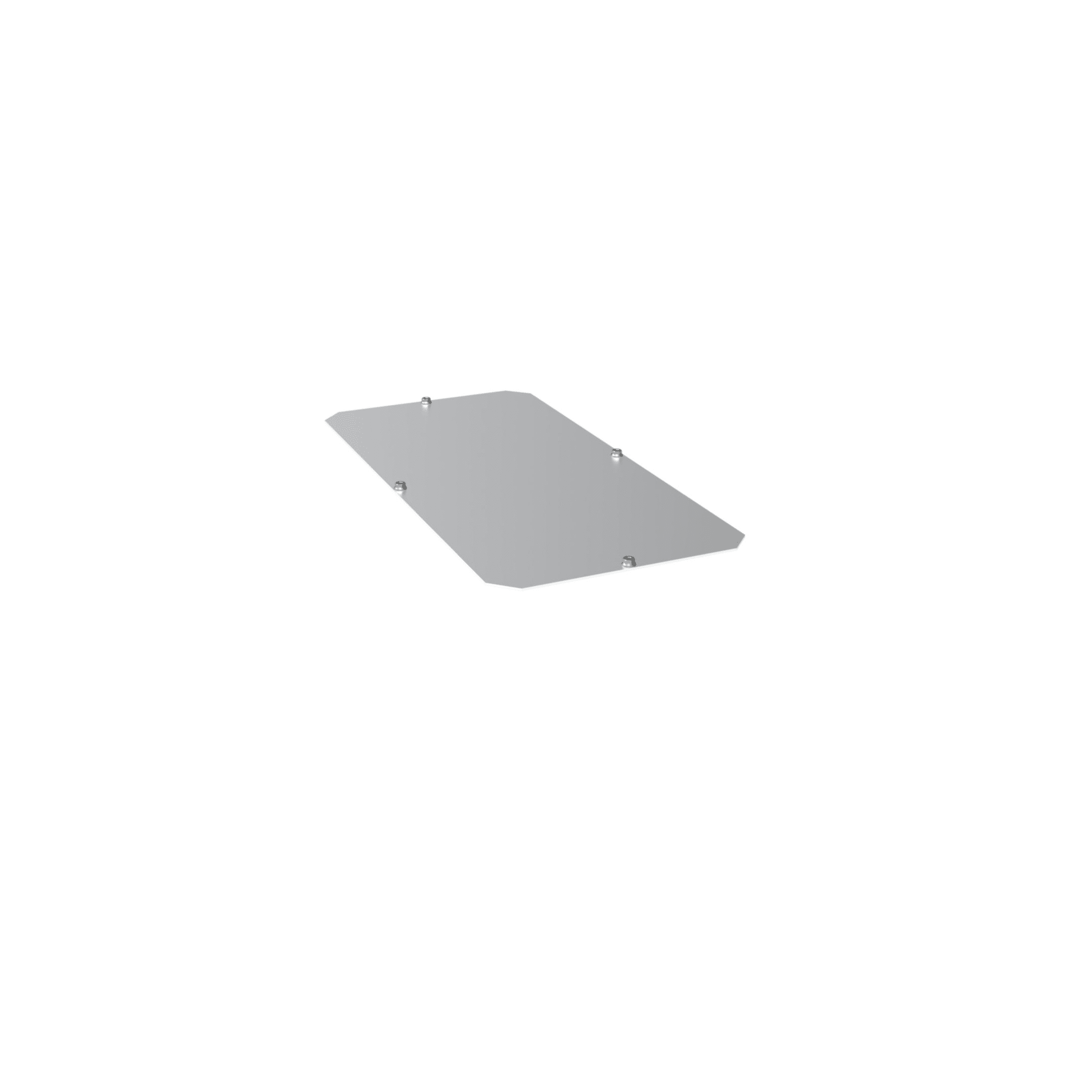 HAGER BOCCHIOTTI - Piastra ingresso cavi inferiore di chiusura piena L450 P400 quadro evo