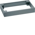 HAGER BOCCHIOTTI - Zoccolo base completo H100 L1000 P600 RAL7042 quadro evo
