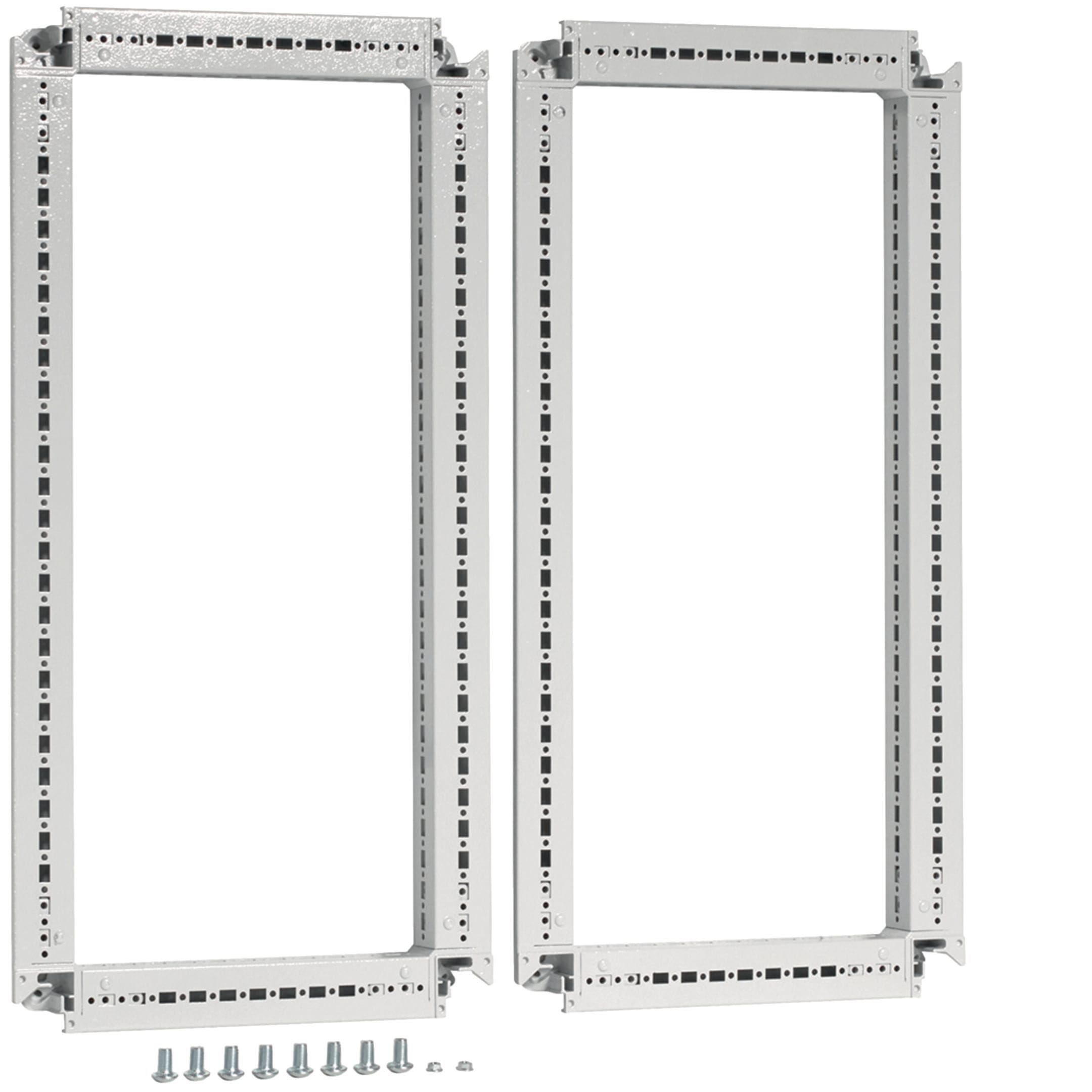 HAGER BOCCHIOTTI - Kit base / testata L400 P800 RAL7035 venezia
