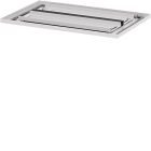HAGER BOCCHIOTTI - Pannello cieco per base/testata L1200 P800 RAL7035 venezia