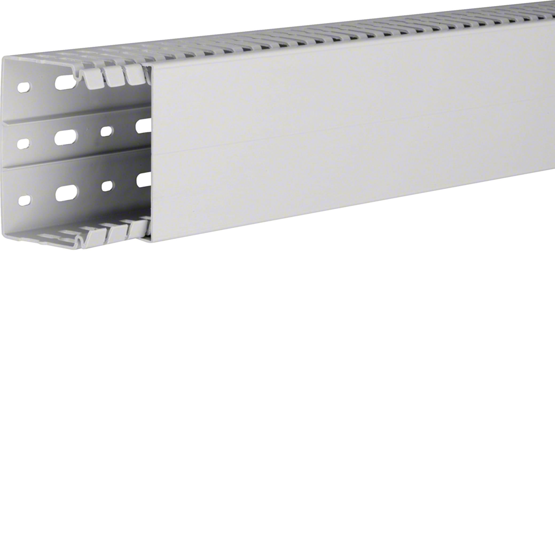 HAGER BOCCHIOTTI - Canaletta per cablaggio Halogen Free 80x60 linea HA7 grigio chiaro
