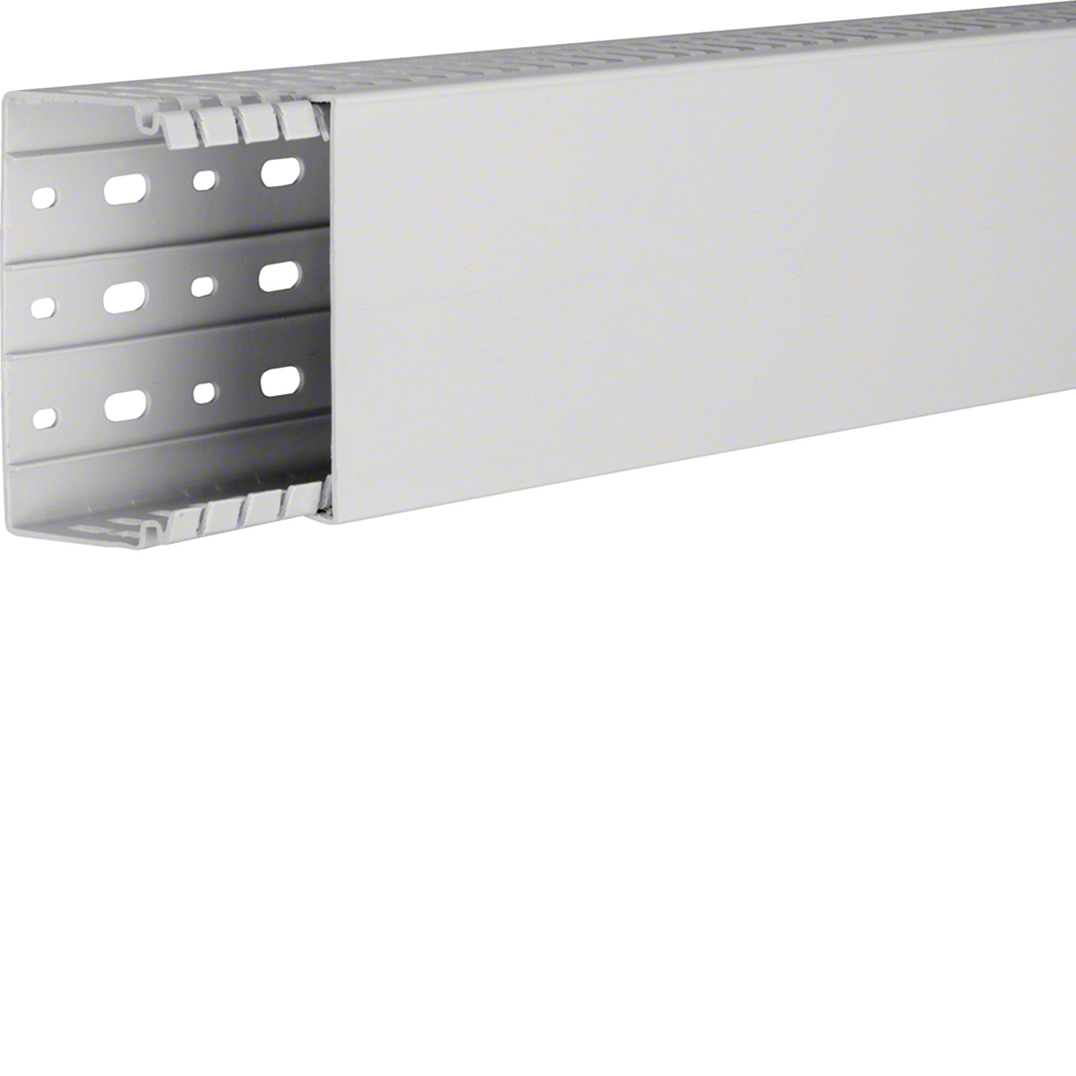 HAGER BOCCHIOTTI - Canaletta per cablaggio Halogen Free 100x60 linea HA7 grigio chiaro