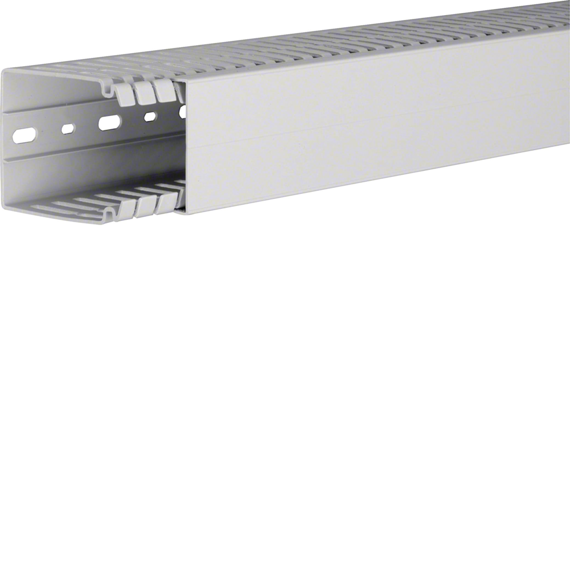 HAGER BOCCHIOTTI - Canaletta per cablaggio Halogen Free 60x80 linea HA7 grigio chiaro