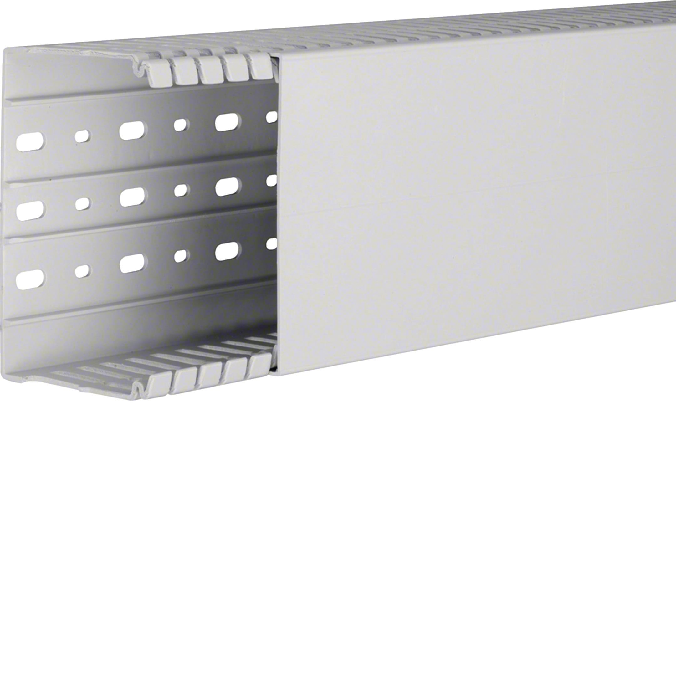 HAGER BOCCHIOTTI - Canaletta per cablaggio Halogen Free 120x80 linea HA7 grigio chiaro