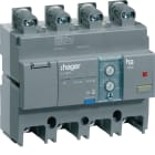 HAGER BOCCHIOTTI - Blocco differenziale h3 x250 4P 250A Idn regolabile