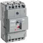 HAGER BOCCHIOTTI - Interruttore automatico scatolato h3 x160 TM 3P 18kA 40A