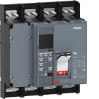 HAGER BOCCHIOTTI - Interruttore automatico scatolato h3+ PW1600 LSIG 4P 70kA 1600A fisso