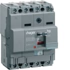 HAGER BOCCHIOTTI - Interruttore automatico scatolato h3 x160 TM 4P 25kA 160A