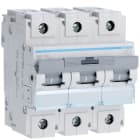 HAGER BOCCHIOTTI - Interruttore automatico magnetotermico 10000A 10kA 3P curva C 80A 4.5M