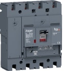 HAGER BOCCHIOTTI - Interruttore automatico scatolato h3+ P250 LSnI 4P 50kA 250A neutro regolabile