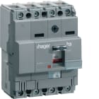 HAGER BOCCHIOTTI - Interruttore automatico scatolato h3 x160 TM 4P 40kA 40A