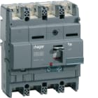 HAGER BOCCHIOTTI - Interruttore automatico scatolato h3 x250 TM 4P 40kA 100A
