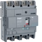 HAGER BOCCHIOTTI - Interruttore automatico scatolato h3 x250 TM 4P 40kA 250A neutro regolabile
