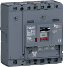 HAGER BOCCHIOTTI - Interruttore automatico scatolato h3+ P160 LSnI 4P 40kA 40A neutro regolabile