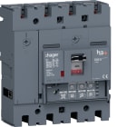 HAGER BOCCHIOTTI - Interruttore automatico scatolato h3+ P250 LSI 4P 40kA 40A neutro regolabile