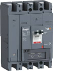 HAGER BOCCHIOTTI - Interruttore automatico scatolato h3+ P630 TM 4P 40kA 630A neutro 0-50%