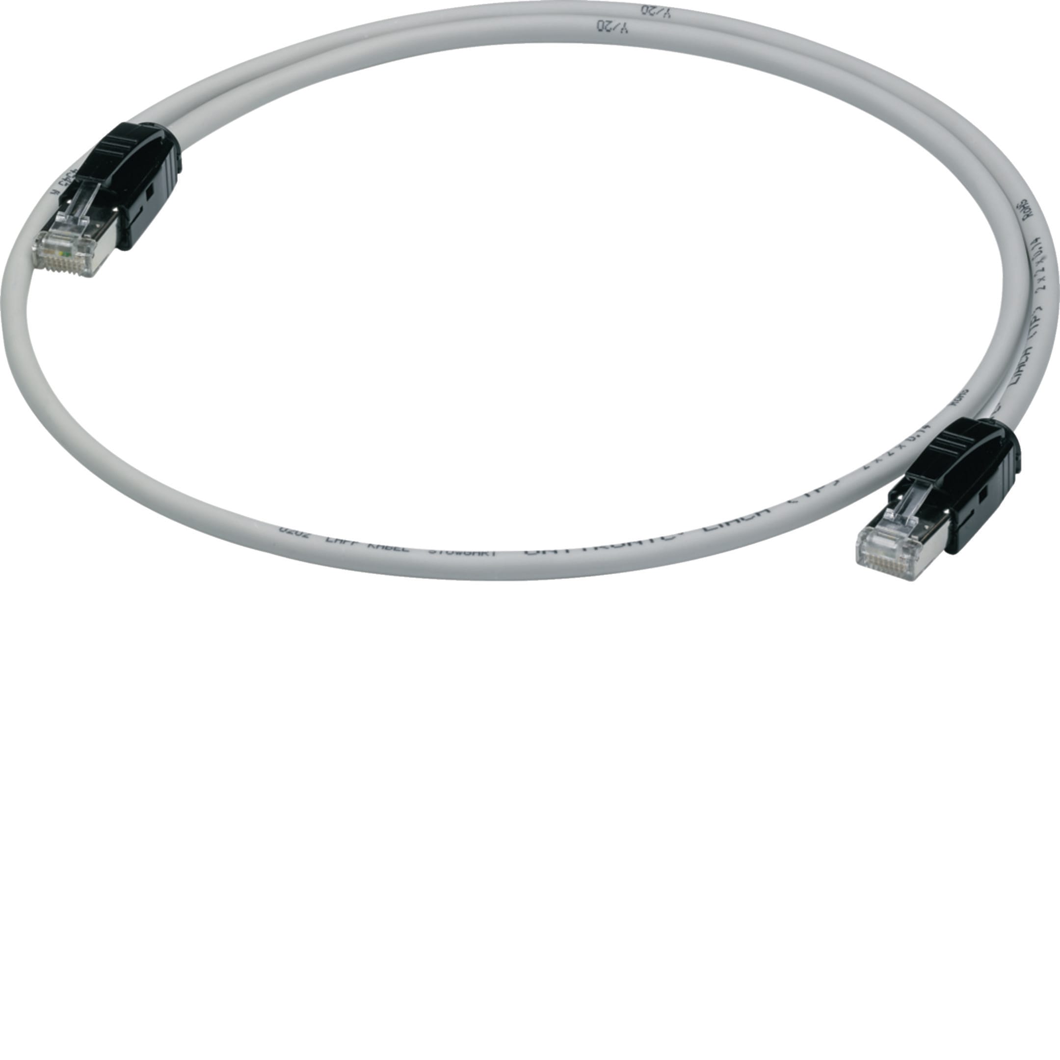 HAGER BOCCHIOTTI - Cavo Modbus Agardio 2xRJ45 - lunghezza 1 m
