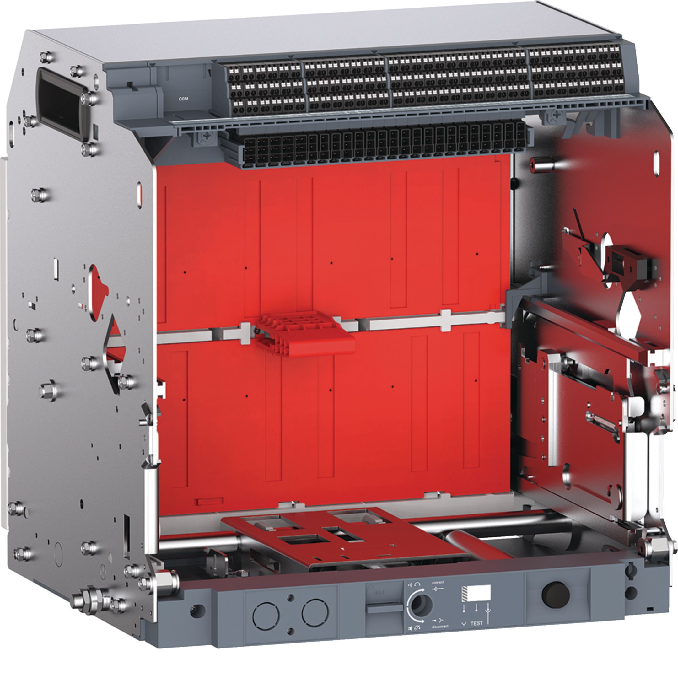 HAGER BOCCHIOTTI - Telaio per interruttore aperto hw+ HW4 estraibile 3P 66/85/120kA 1000-4000A