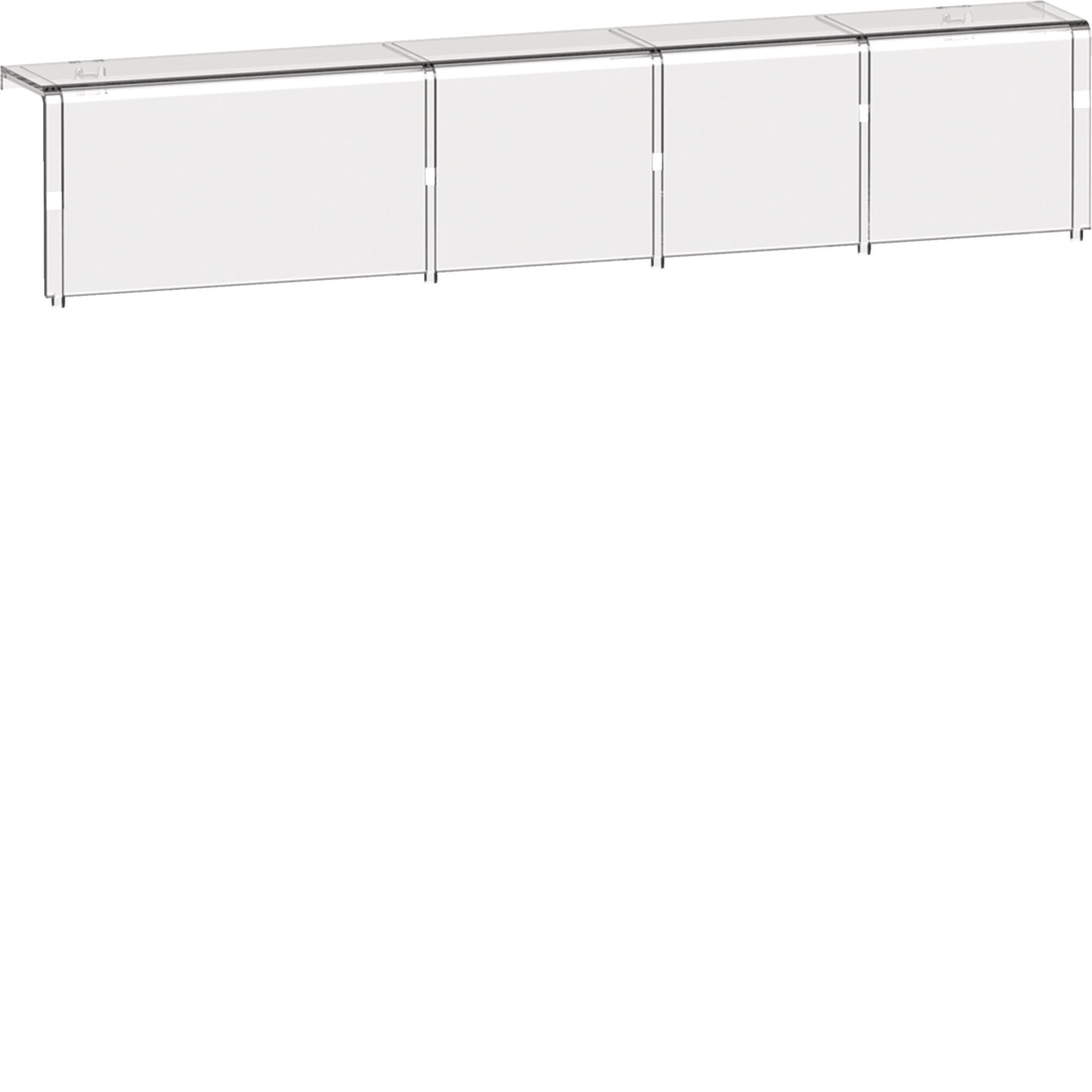 HAGER BOCCHIOTTI - Protezione morsettiera connessione per hw+ HW2 3P versione estraibile