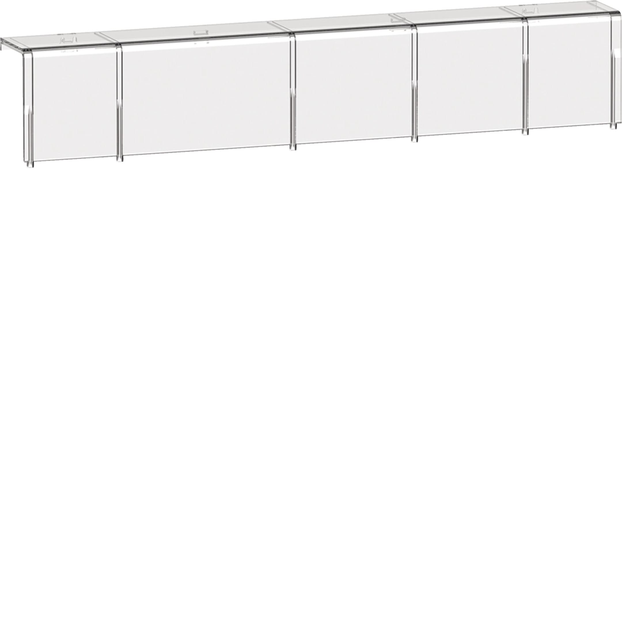 HAGER BOCCHIOTTI - Protezione morsettiera connessione per hw+ HW2 4P versione estraibile