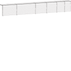 HAGER BOCCHIOTTI - Protezione morsettiera connessione per hw+ HW4/6 4P versione estraibile