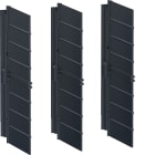 HAGER BOCCHIOTTI - Kit di 3 separatori terminali posteriori per interruttore hw+ HW2/4/6 4P fisso