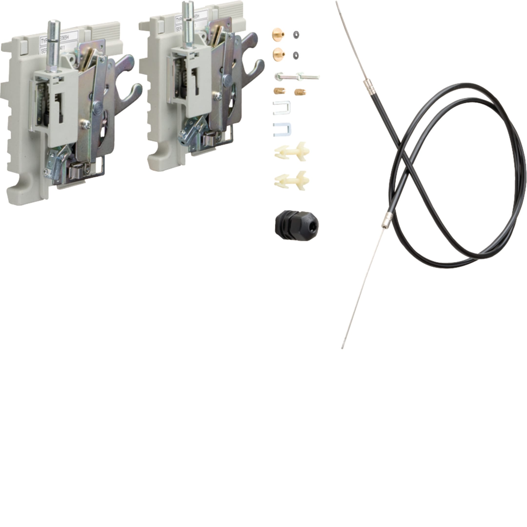 HAGER BOCCHIOTTI - Interblocco meccanico a cavo per 1 interruttore scatolato h3 h1000