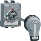 HAGER BOCCHIOTTI - Manovra rotativa rinviata L200mm per interruttore scatolato h3+ P160