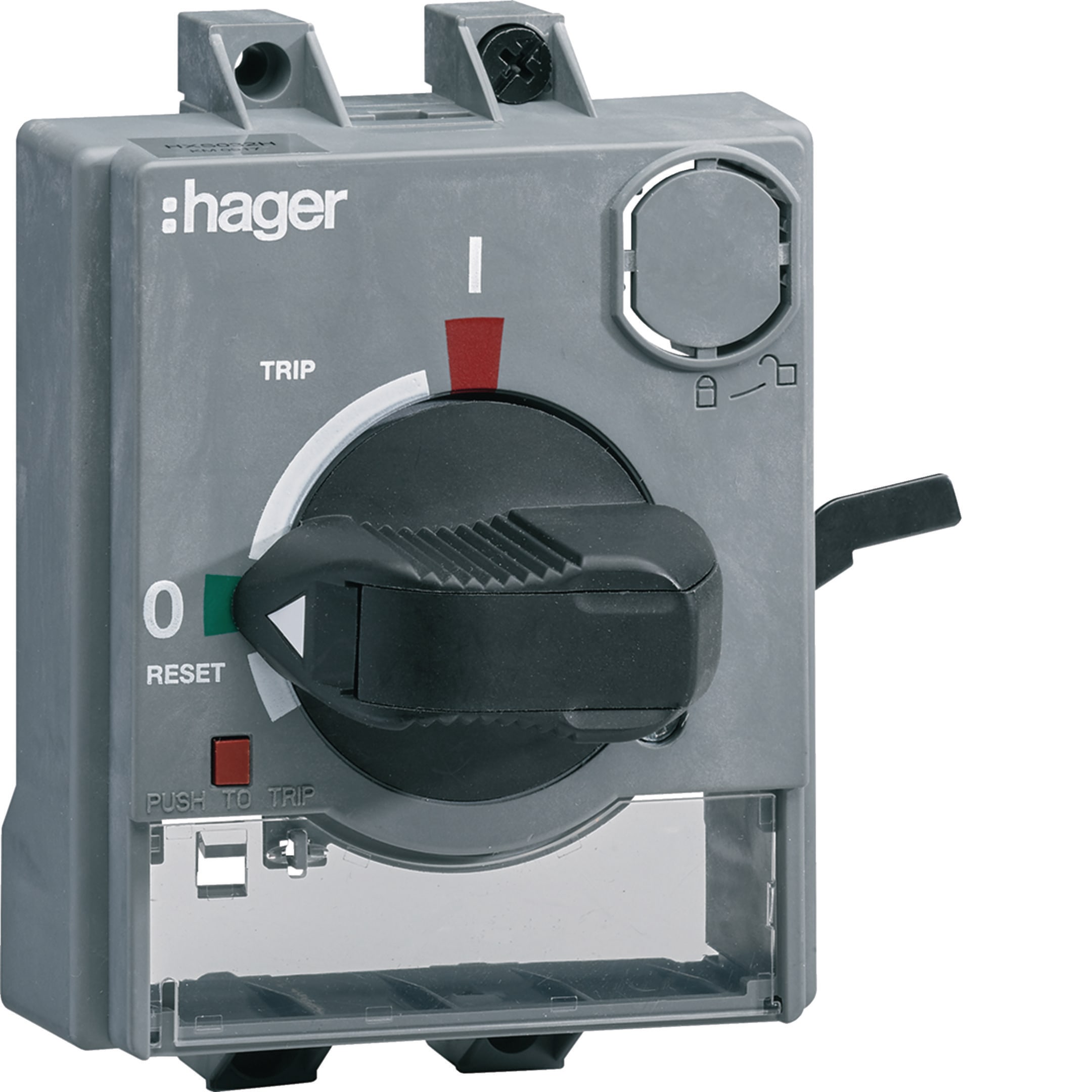 HAGER BOCCHIOTTI - Manovra rotativa diretta con blocco porta per interruttore scatolato h3+ P160