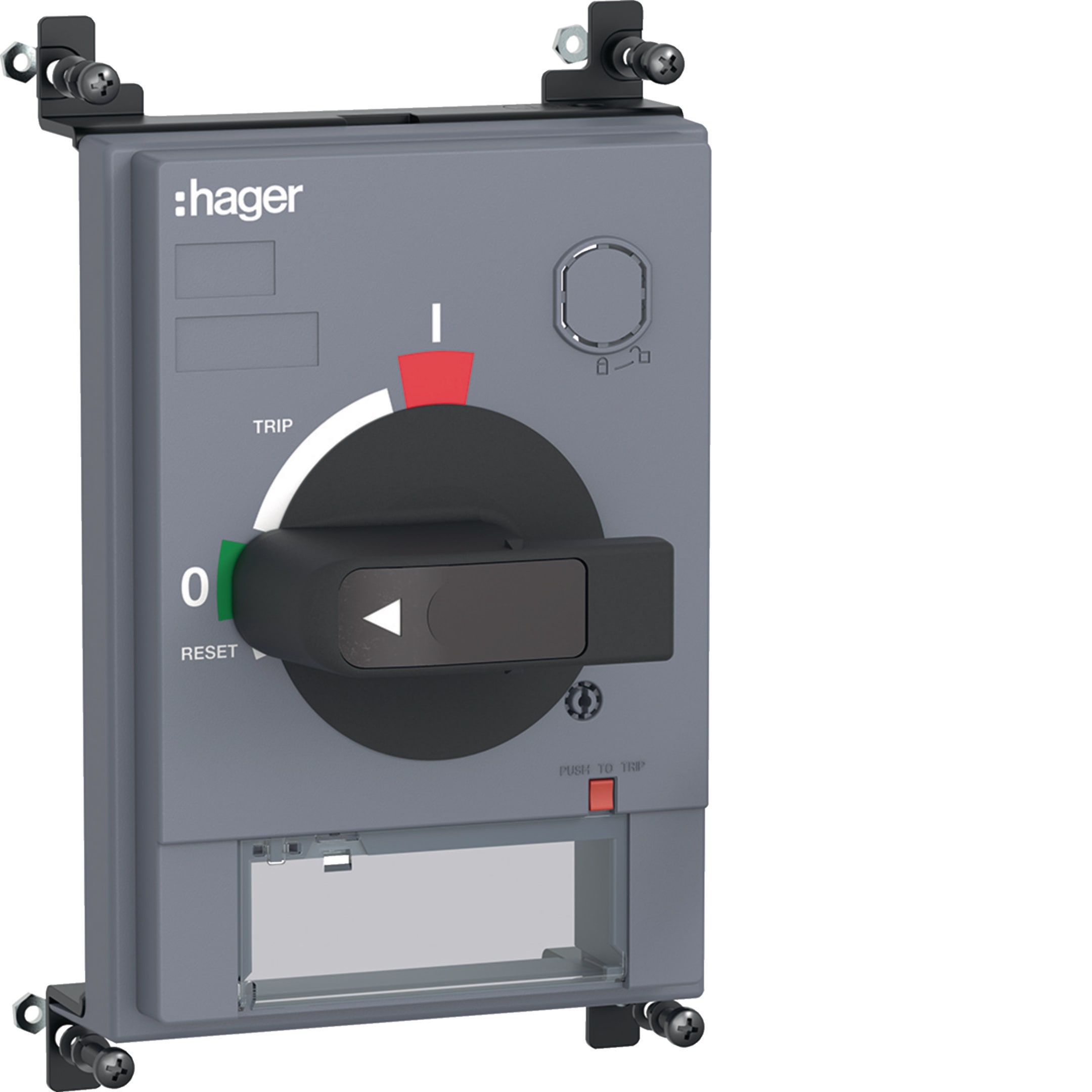 HAGER BOCCHIOTTI - Manovra rotativa diretta per interruttore scatolato h3 x630, h3+ P630