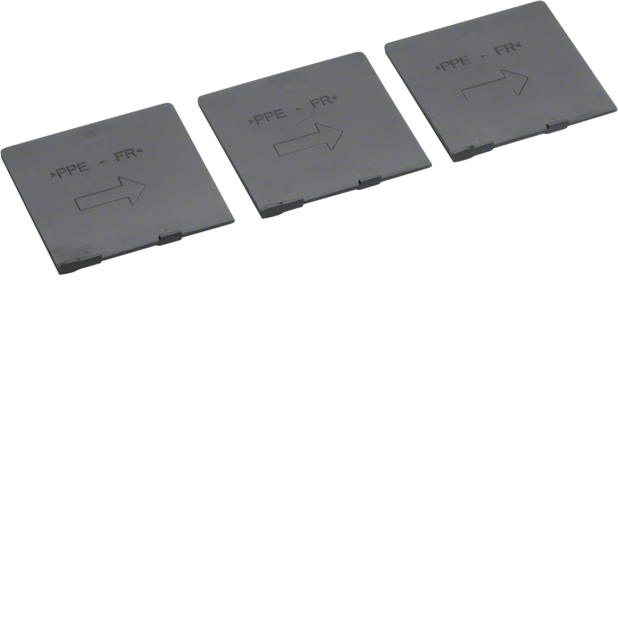 HAGER BOCCHIOTTI - Kit 3 setti separatori fasi H50mm per interruttore h3 x160 3P, 4P