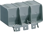 HAGER BOCCHIOTTI - Kit 2 calotte attacchi anteriori divaricati per interruttore h3 x160 3P