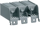 HAGER BOCCHIOTTI - Kit 2 calotte gabbia di raccordo per interruttore h3 x160 3P