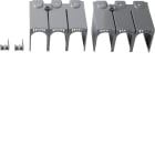 HAGER BOCCHIOTTI - Kit 2 calotte attacchi anteriori prolungati per interruttore h3 x250 3P