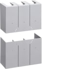 HAGER BOCCHIOTTI - Kit 2 calotte attacchi anteriori prolungati per interruttore h3 h1000 3P