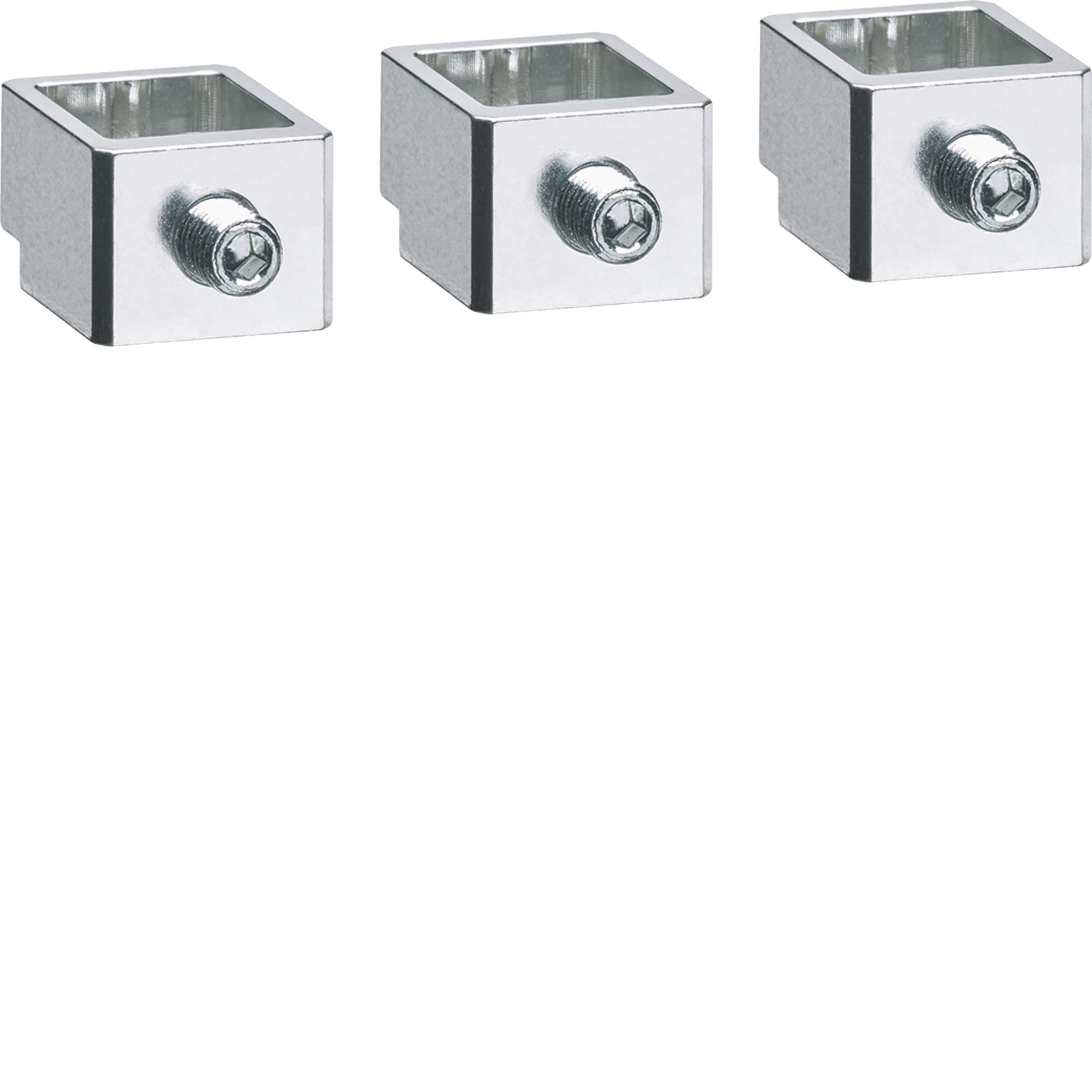 HAGER BOCCHIOTTI - Kit 3 morsetti per cavi Cu/Al 1x10–150 mm² per h3 x250, h3+ P250 3P