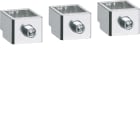 HAGER BOCCHIOTTI - Kit 3 morsetti per cavi Cu/Al 1x10–150 mm² per h3 x250, h3+ P250 3P