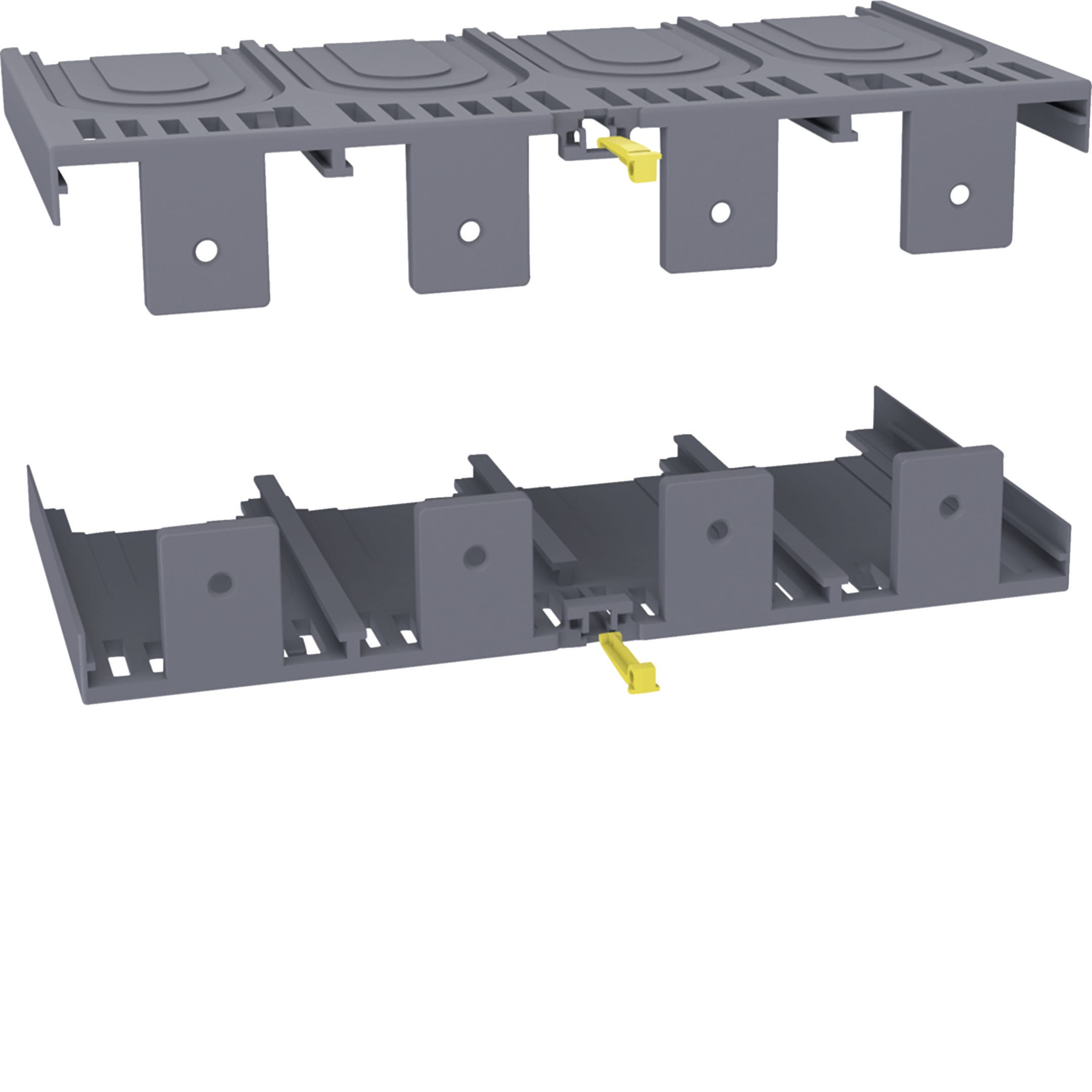 HAGER BOCCHIOTTI - Kit 2 calotte attacchi posteriori/versione rimovibile per h3 x630, h3+ P630 4P