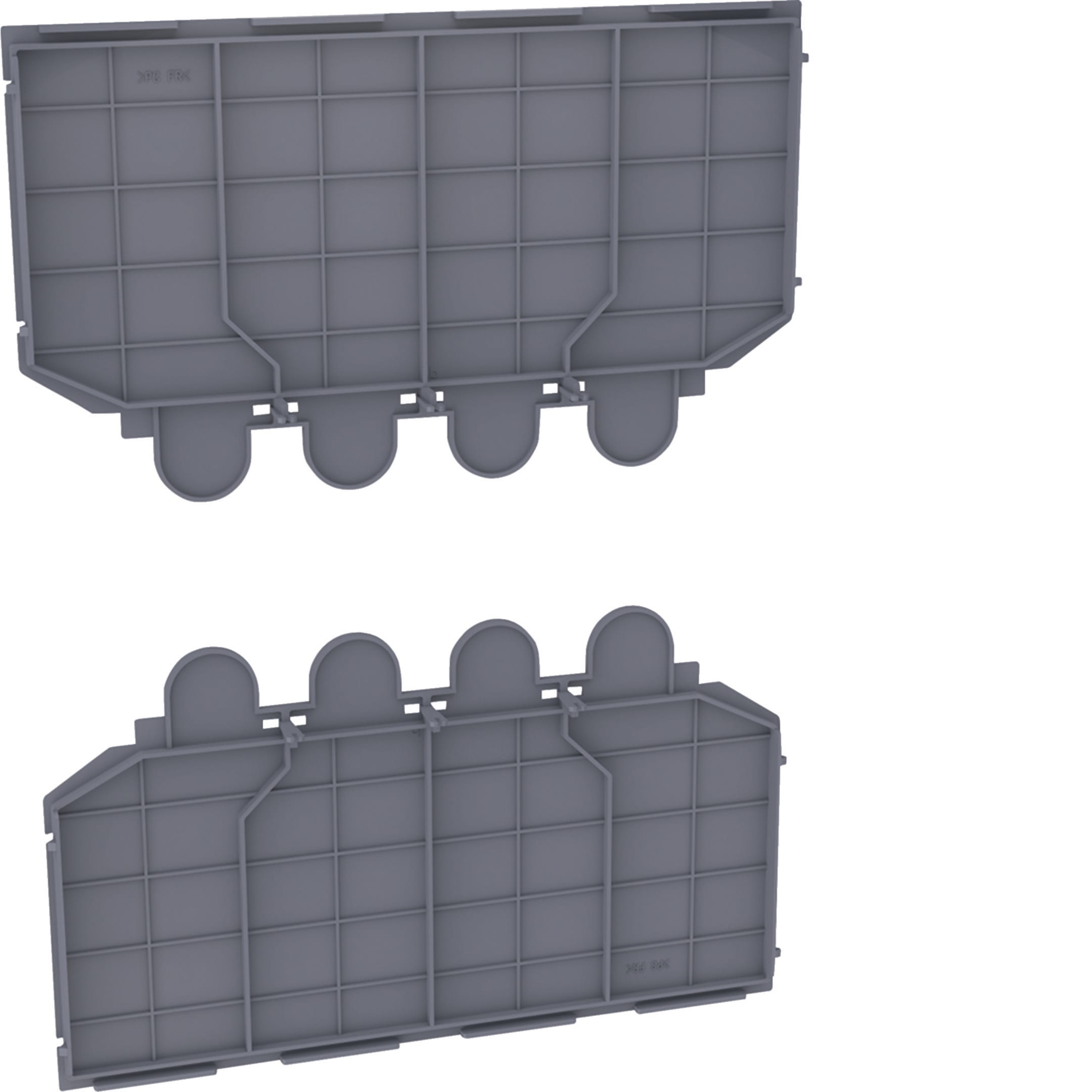 HAGER BOCCHIOTTI - Kit 2 piastre di isolamento posteriori per HYW024H per h3 x630, h3+ P630