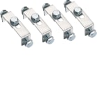 HAGER BOCCHIOTTI - Kit 4 barre di collegamento per commutatori HI, HIC 4P 250A