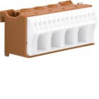 HAGER BOCCHIOTTI - Morsettiera distribuzione Quickconnect 63A per fase 18 connessioni vegaD