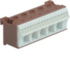 HAGER BOCCHIOTTI - Morsettiera distribuzione Quickconnect 63A per fase 22 connessioni vegaD