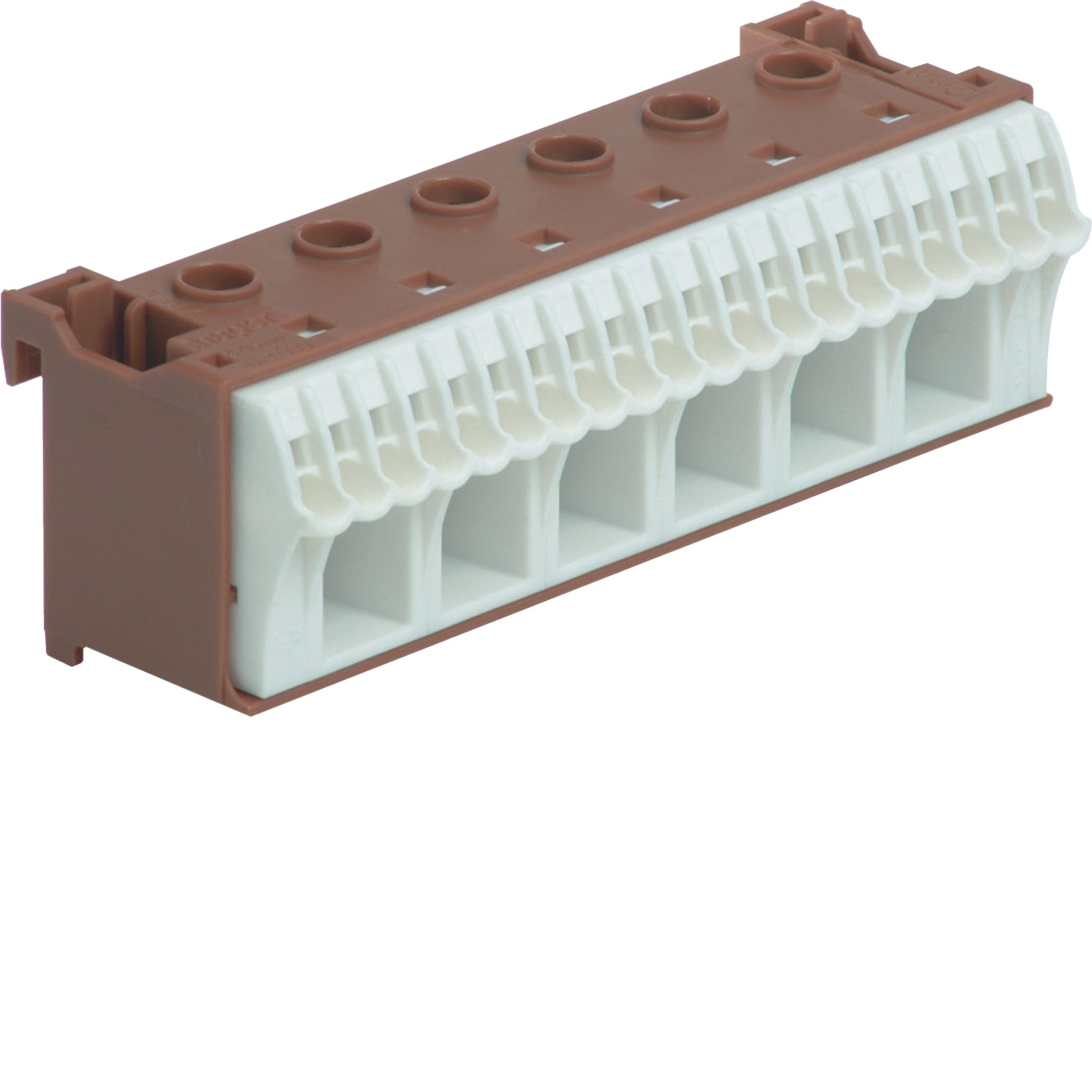 HAGER BOCCHIOTTI - Morsettiera distribuzione Quickconnect 63A per fase 26 connessioni vegaD
