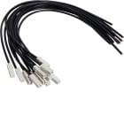 HAGER BOCCHIOTTI - Connettore per Auxiclic sezione 6mmq 40A colore nero L500