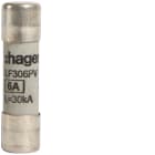 HAGER BOCCHIOTTI - Fusibile fotovoltaico 10.3x38 6A 1000 V DC